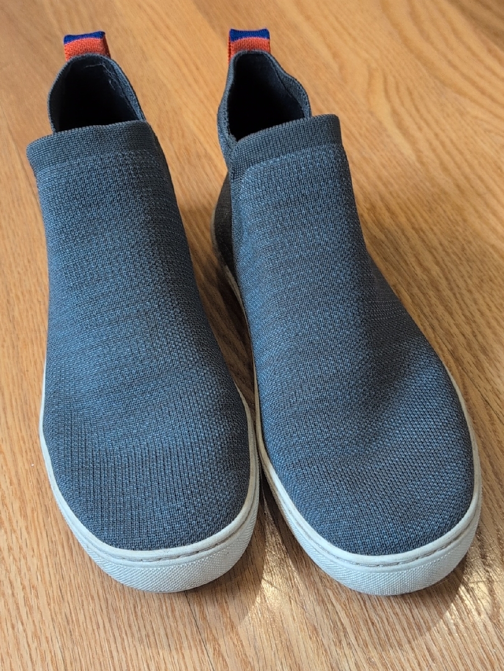 Rothy's Booties Blue/Grey Women's Size 8.5